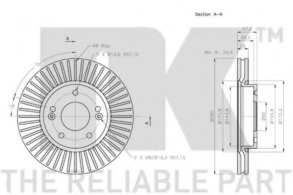 Disc frana 3