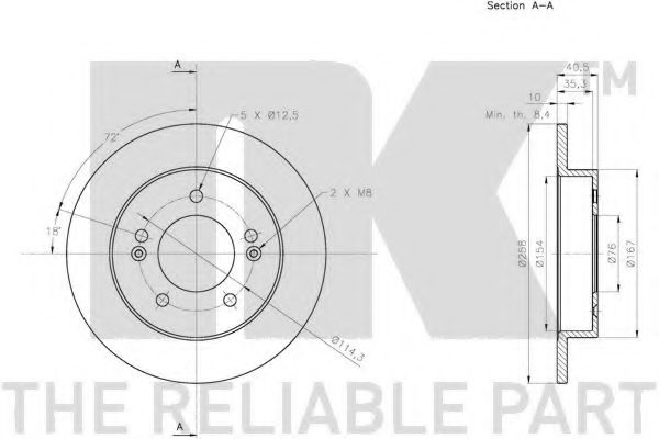 Disc frana 3