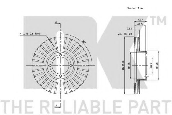 Disc frana 2