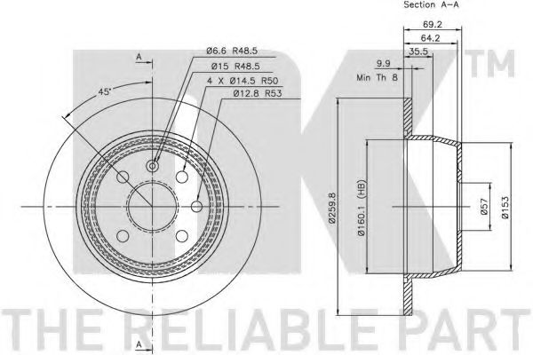 Disc frana 3