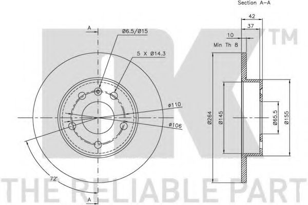 Disc frana 3