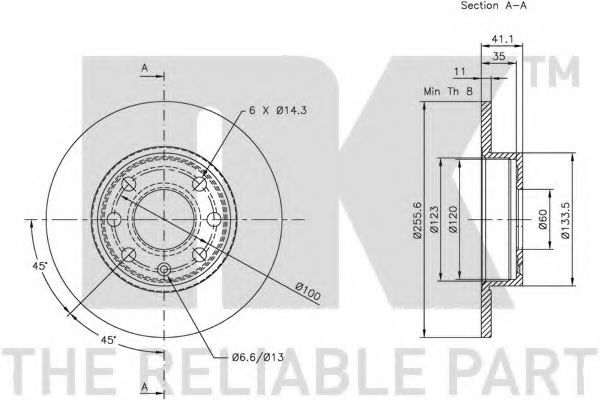 Disc frana 3