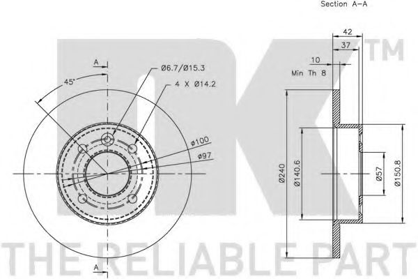 Disc frana 3