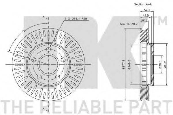 Disc frana 3
