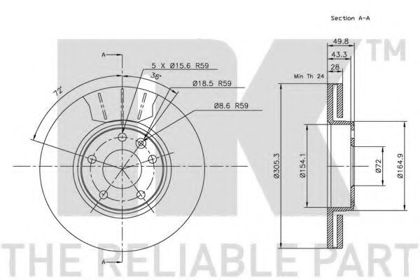 Disc frana 3