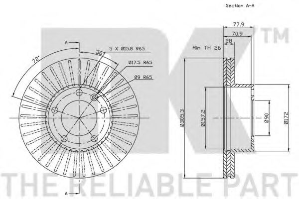 Disc frana 3