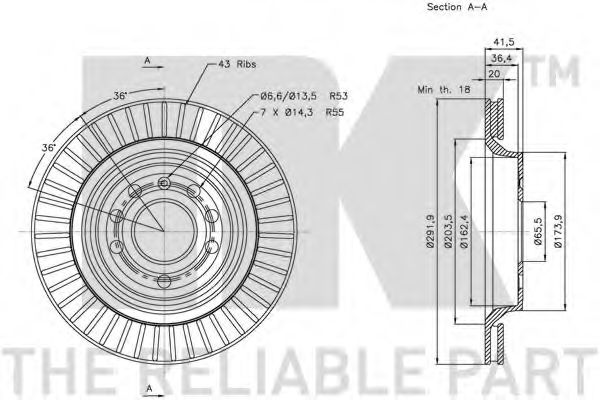 Disc frana 3