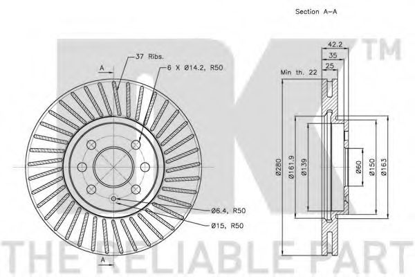 Disc frana 3