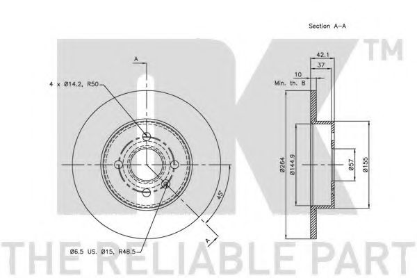 Disc frana 3