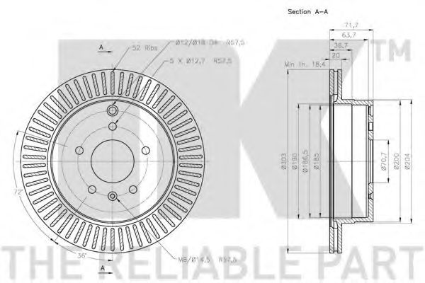 Disc frana 3
