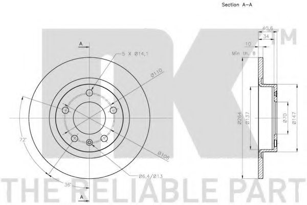 Disc frana 3