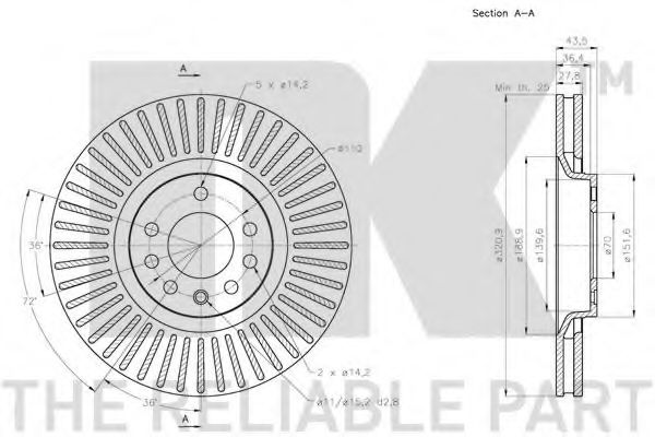 Disc frana 3
