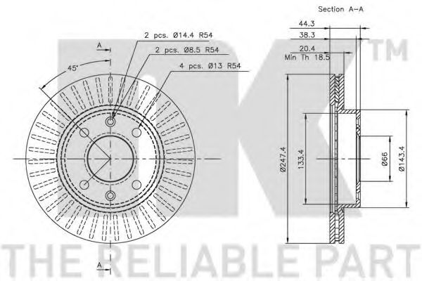 Disc frana 2