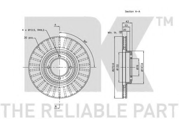 Disc frana 2