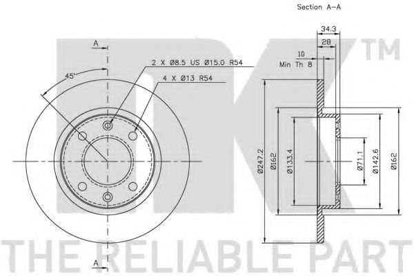 Disc frana 2