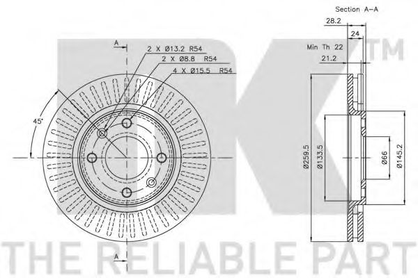 Disc frana 3
