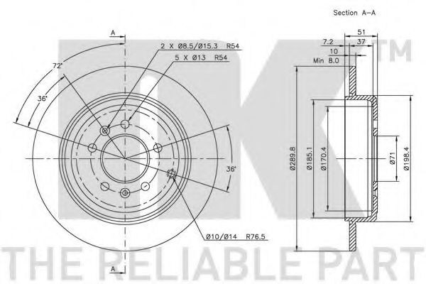 Disc frana 2