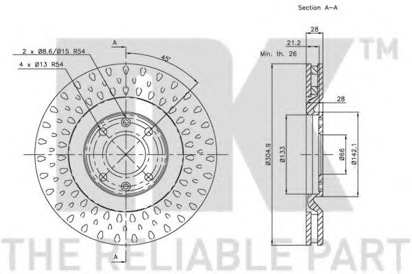 Disc frana 2