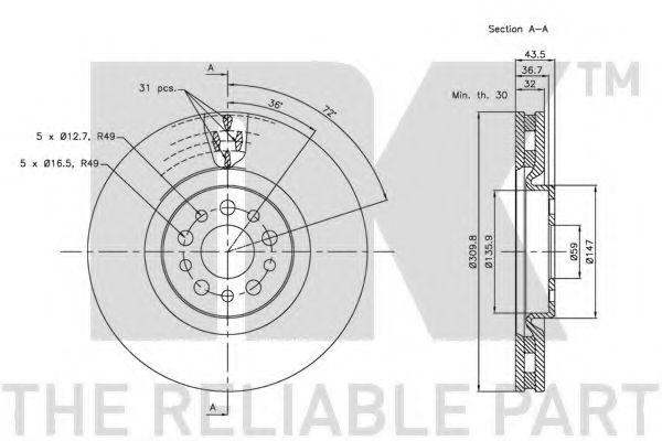 Disc frana 2