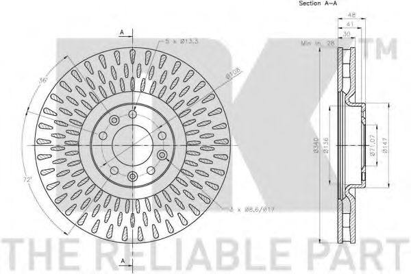 Disc frana 3