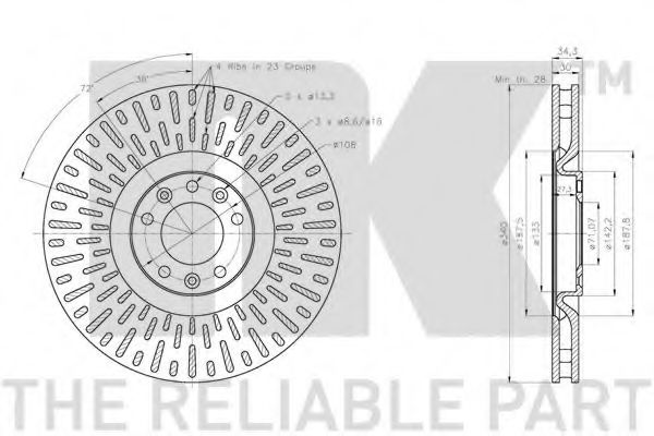 Disc frana 3