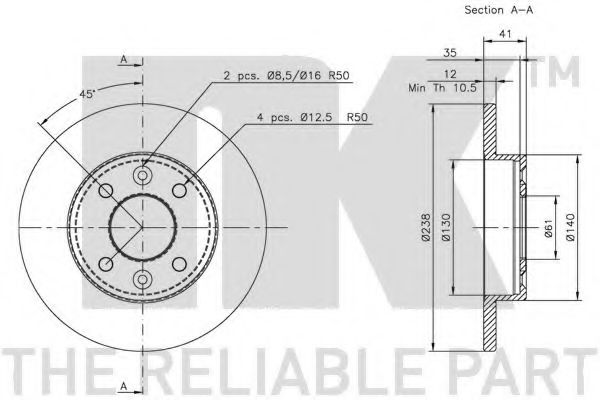 Disc frana 3