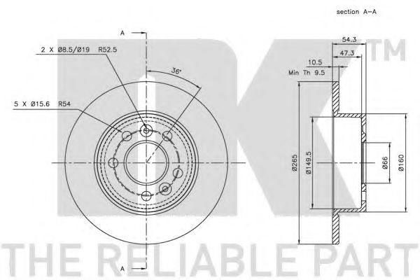 Disc frana 2
