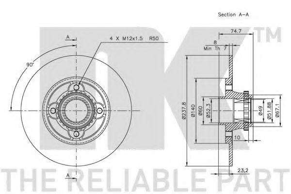 Disc frana 2