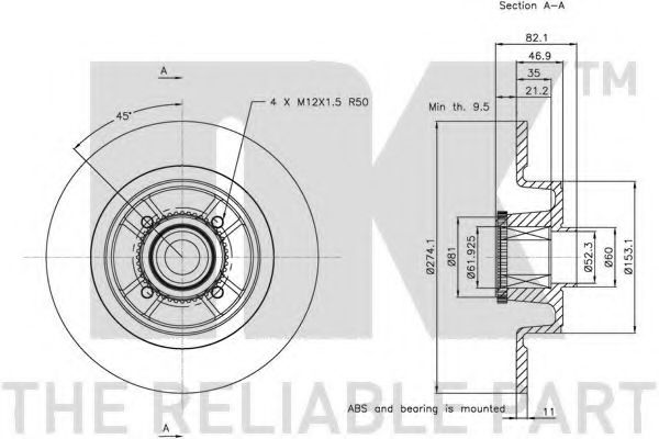Disc frana 3