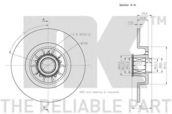 Disc frana 3