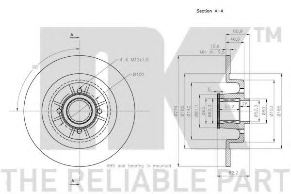 Disc frana 3