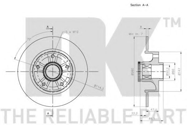 Disc frana 3