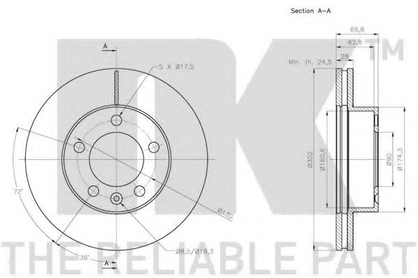 Disc frana 3