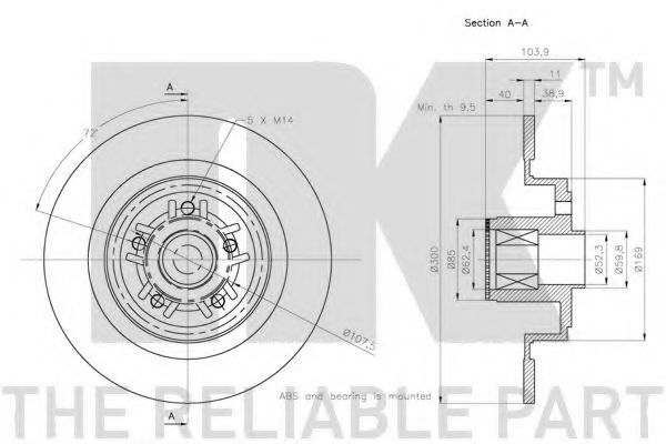 Disc frana 3
