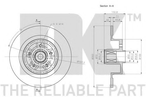 Disc frana 3