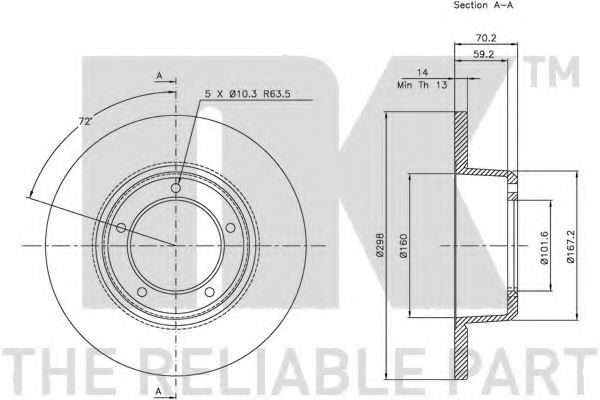 Disc frana 2