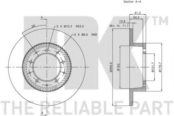 Disc frana 2