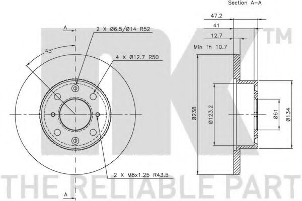 Disc frana 2