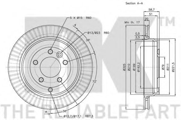 Disc frana 3