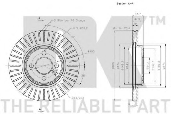 Disc frana 3