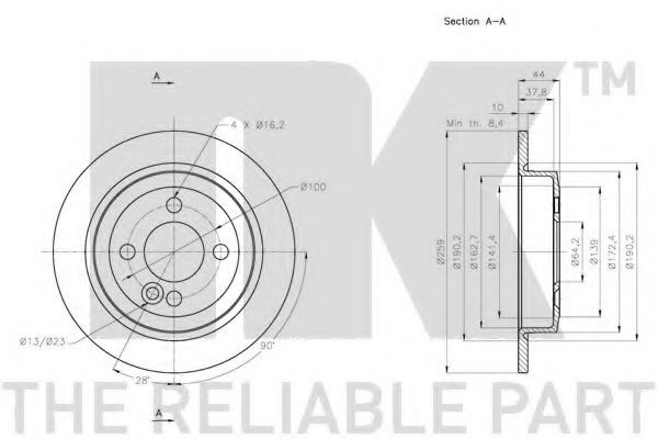 Disc frana 3