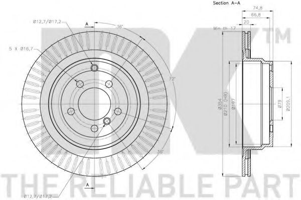 Disc frana 3