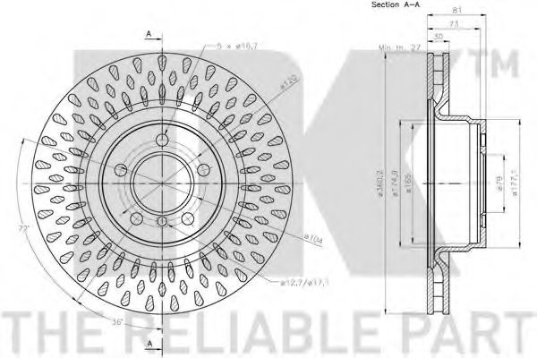 Disc frana 3