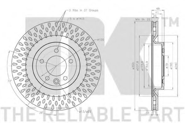 Disc frana 2
