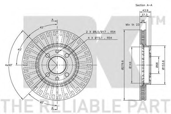 Disc frana 2
