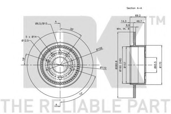Disc frana 3