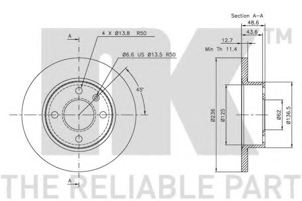 Disc frana 2