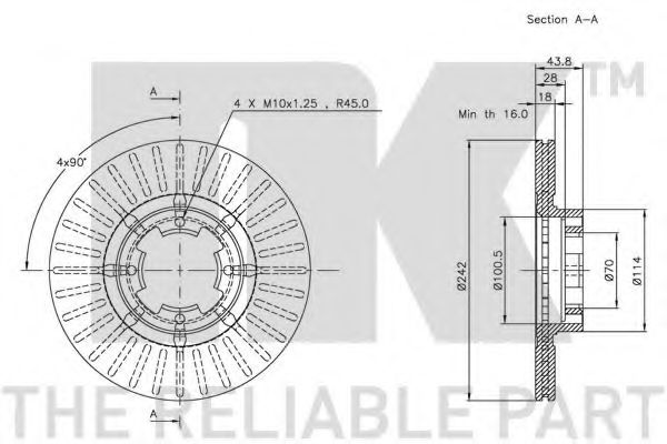 Disc frana 2