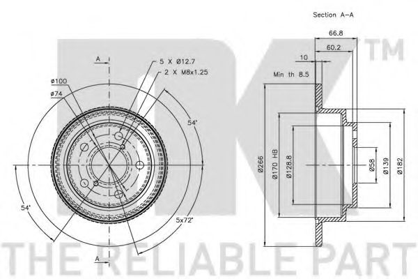 Disc frana 2