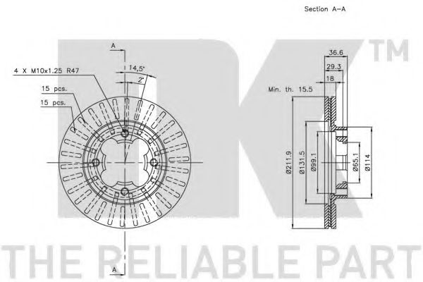 Disc frana 2